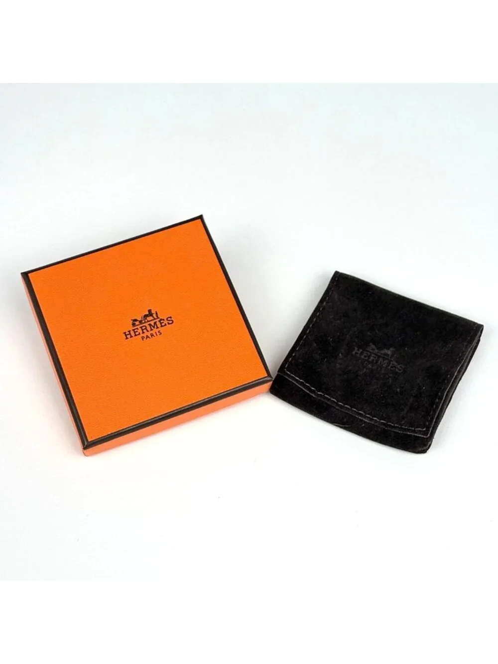 ★SOLD★ Hermes Chaine D'ancre Scarf Ring Perforet Gold Plated - Picture 5 of 5